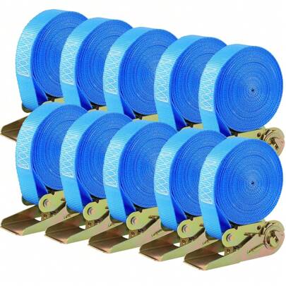 10 -częściowe paski do wiązania z zapadką, 6 m długości 25 mm paski zapadkowe ładunek 800 kg