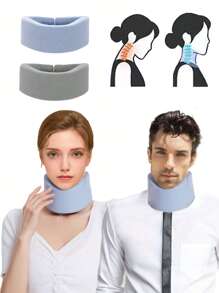 1pc Neck Brace Protector, Head And Neck Support For Men And Women, Neck Support Collar, Home, Office, Casual, Daily Life, Christmas Gift