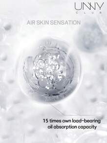 unny club 高清粉末，定妆粉，散粉，透明哑光，12 小时持久控油，轻盈，营造柔焦效果，遮盖细纹和瑕疵 - 黑晶盒 - 查看 7