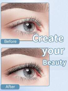 Sanishi Lashes 天然睫毛延长套装：144 件睫毛延长套装，8-16 毫米单根假睫毛，含胶水、睫毛镊子，适用于 DIY 睫毛延长，在家即可使用 睫毛簇套装、睫毛、睫毛、假睫毛 - 黑色 - 查看 6