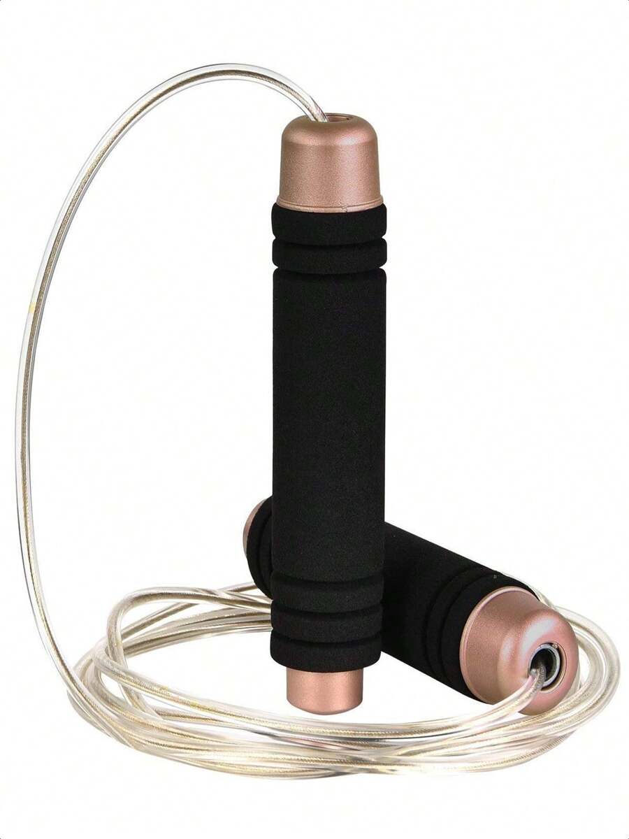 Cuerdas Para Saltar Ajustables Para Ejercicio Entrenamiento 360° Crossfit Ultra Rapida - Negro - Ver 1
