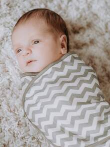 GLLQUEN BABY 3pcs Organic Baby Swaddle Sleeping Bag, Suitable For Newborn - 0-3 Months Infant Swaddle, Baby Swaddle Blanket, Random Old/New Packaging - Clouds & Moon - View 7