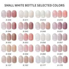 XEIJAYI 1瓶7.3ml凝膠指甲油,可uv/led浸泡式,適用於指甲藝術diy美甲沙龍家庭假日女性禮物 - 粉色 - 查看 3