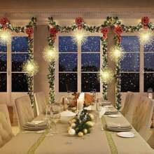 Firework Lights 8 Modes Dimmable Fairy Light String With Remote Control, Ideal For Indoor/Outdoor Tent, Patio, Wedding And Party Wall Decoration - Multicolor - View 6