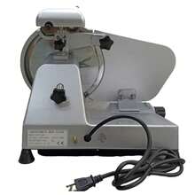 Rebanadora Cortadora Industrial HR250 Embutidos Jamon Carnes Frias - Plateado - Ver 2