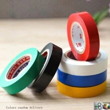 Pvc電工阻燃絕緣膠帶,室內外電工膠帶,自黏電線捆紮膠帶,高黏性、耐磨性,多種顏色。 - 彩色 - 查看 2