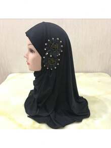 1 件裝頭巾花卉帽子和頭巾阿拉伯帽子頭套 - 彩色 - 查看 9