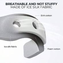 1pc Thick Neck Stretcher Neck Traction Device Neck Massage Pillow Travel Neck Pillow Neck Relaxation Pillow Neck Stretch Pillow Neck Traction Pillow Inflatable Pillow - Grey - View 6