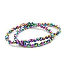 1入多色黑瑪瑙珠項鍊毛衣鏈(6mm珠子,長度44cm) - 一條 - 查看 6