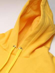 Women Sweatshirts - 黃色 - 查看 2