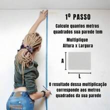 Papel de Parede Premium Mármore Fios Dourado Rolo 5m x 45cm Autocolante Sala Cozinha - Branco - Visão 3