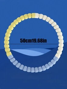 Thickened Three-Color Exercise Hoop For Fitness, Yoga, And Abdominal Strengthening - Multicolor - View 9