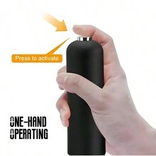 Automatic Salt & Pepper Grinder Electric Spice Mill Grinder: Adjustable Coarseness For Kitchen Tools Grinding & BBQ (Batteries NOT Included) - White (1 pack) - View 4