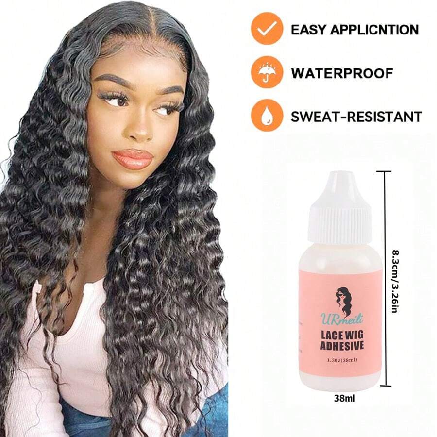 10PCS Lace Wig Glue Kit Waterproof Glue, Remover, Wax Stick,Lace Tint