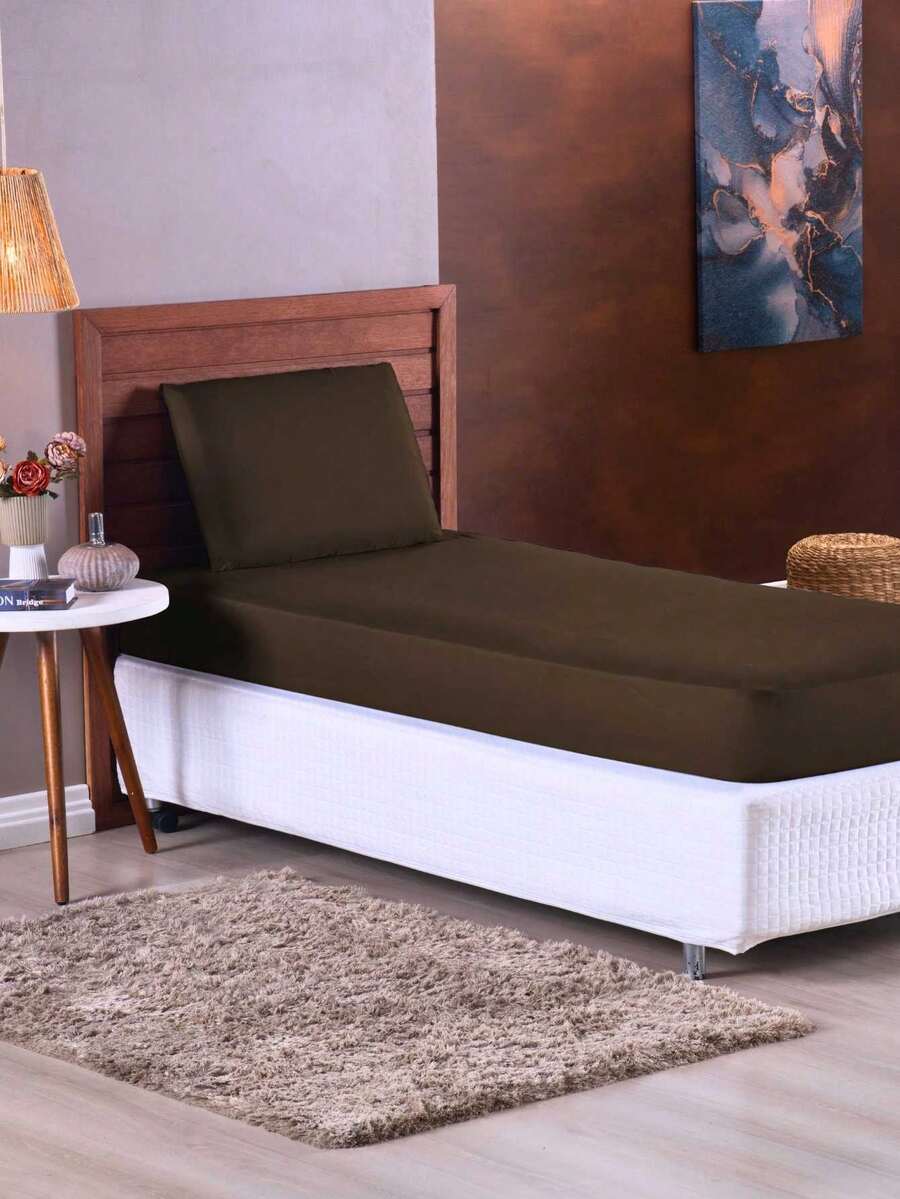 Sheet Sets With Pillowcases - 鏽棕色 - 查看 1