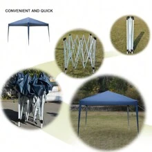 3 X 3m Practical Waterproof Right-Angle Folding Tent Blue - Blue - View 10