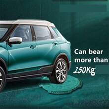 星座設計大尺寸靜音腹肌腰形塑身健身扭腰盤,家庭健身器材 - 綠色 - 查看 8