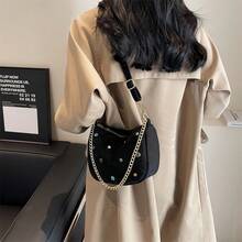 Women's Bag 2023 New Autumn And Winter Style Tote Big Capacity Shoulder Bag For Ladies' Commuting - Black - View 8