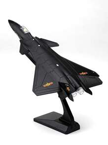 1件壓鑄戰鬥機模型附燈光音效 - J20神秘黑 - 查看 1