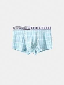 4pcs Men's Breathable Smiling Bear Comfortable Boxer Shorts - Multicolor - View 5