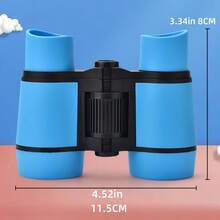 1個帶繩子、可調寬度望遠鏡,戶外玩具、玩具禮物 - 彩色 - 查看 6