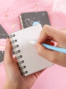 1 件紫色星球主題便條本 - 彩色 - 查看 3