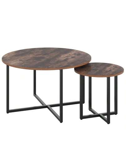 Set Of Coffee Tables Side Living Room Tafel Sofa Garden