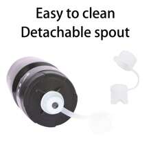 1 Miếng , Dung lượng lớn PC Nhựa Bình nước - Hoàn hảo Đối với Núi đi xe đạp - Xám - Xem 3