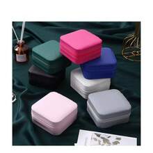 Jewelry Storage Box For Earring, Bracelet, Necklace, Ring, Portable & Mini & Delicate - Multicolor - View 9