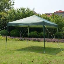 3 X 3m Practical Waterproof Right-Angle Folding Tent - Green - View 5