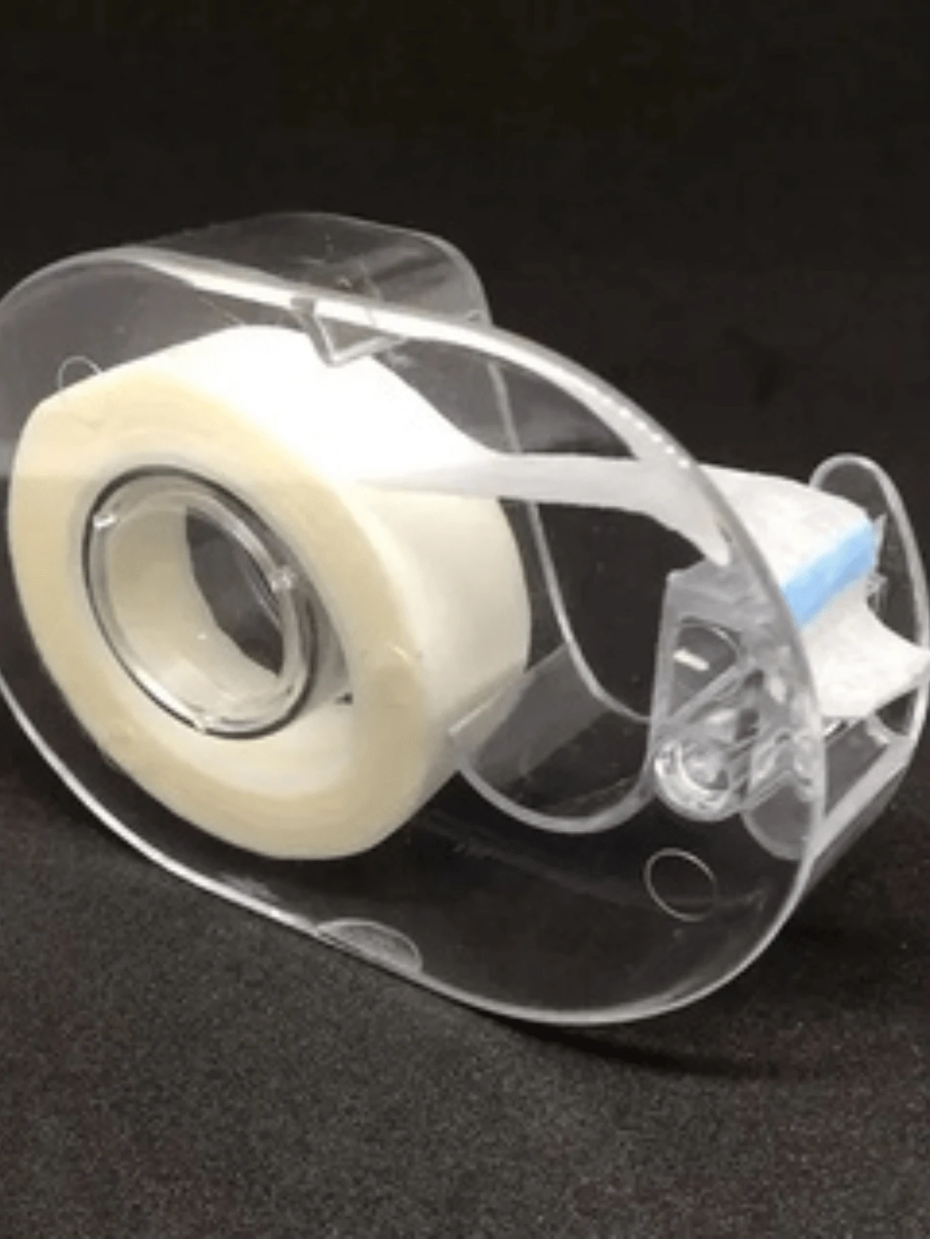 Cortador Transparente Acrílico/ Suporte De Fita Micropore Cílios - Transparente - Visão 1