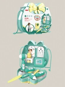 1入兒童假裝醫療套件肩袋 - 淺藍色 - 查看 2