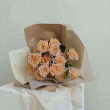 20 Sheets/Pack Cynthia's Passionate Love Series Heart Floral Wrapping Paper Gift Packaging Paper - Creamy Yellow - View 5