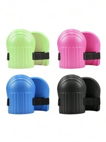 1雙黑色彈性護膝適用於花園工作,勞動保護,保護,防滑,防摔 - 黑色 - 查看 6