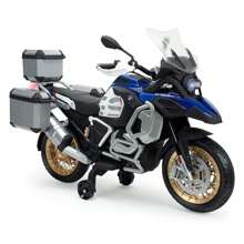 électrique pour enfant BMW 1250 GS Adventure 12V avec valises, éclairages et sons 128x57,5x80,5 cm (Injusa 651) - Voir 6