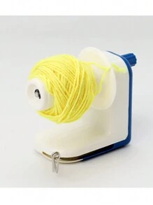 1入組卷線機,紗線捲線器,毛線球捲線器家用手動毛線球捲線器,手工編織用工具,手工編織藝術用品 - 藍色 - 查看 4