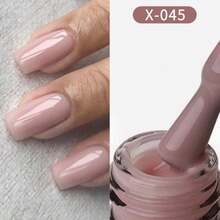 XEIJAYI 1瓶7.3ml凝膠指甲油,可uv/led浸泡式,適用於指甲藝術diy美甲沙龍家庭假日女性禮物 - 粉色 - 查看 2