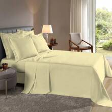 Sheet Sets With Pillowcases - 黃色 - 查看 2