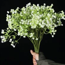 10 szt. sztuczne prawdziwe dotykowe zielone/białe oddechy dla mori style weselne dekoracje, sztuczne rośliny do kompozycji kwiatowych ślub, leśna gałąź na imprezę DIY, dekoracja domu do biura festiwal celebracja, dekoracja imprezy, centralny element wystroju biura domowego estetyczny wystrój pokoju, walentynki, sylwester wiosenny festiwal świąteczny wystrój domu, estetyczny wystrój pokoju, wystrój łazienki, wystrój sypialni, elegancki wystrój pokoju, wystrój pokoju boho, materiały do projektowania krajobrazu inżynieria krajobrazu