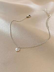 Dailytop Heart Pendant Bracelet, Suitable For Ladies Parties And Dates - Simple And Versatile Sweet And Cool Style - Sweet Love Pendant-bracelet - View 1