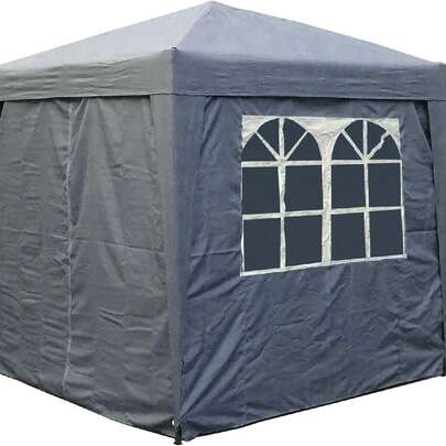 2 X 2m Two Doors & Two Windows Practical Waterproof Right-Angle Folding Tent Green