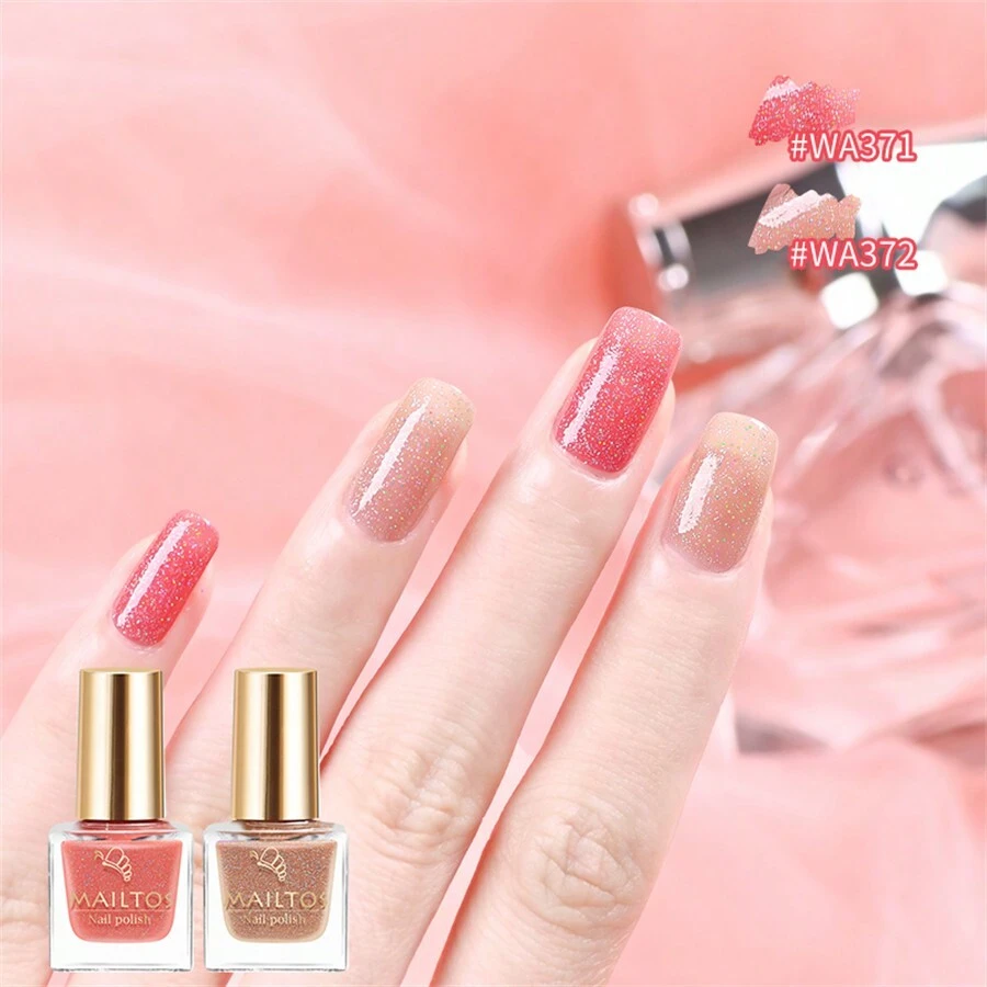 8ml紅色指甲油套裝,剝離式,美白,快乾指甲藝術,長效、不褪色,無味,可剝離,適合,提亮膚色,家庭美甲套裝不需要紫外線/ Led - 彩色 - 查看 1