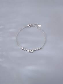 FOREVER QUEEN Brățară fluture din argint S925 Bijuterii cu lanț de modă de vară Cadouri pentru femei, fete, nuntă, logodnă, bijuterii de mireasă