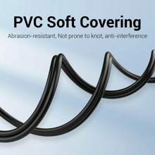 Vention Rca音頻線 2公尺 To 2公尺 Rca 音訊線 為電視cd播放器dvd播放器功放器提供rca音頻線 - 黑色 - 查看 9