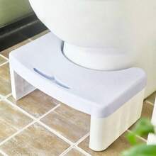 1pc Toilet Stool For Kids - White - View 7