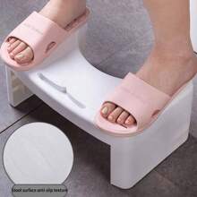 1pc Toilet Stool For Kids - White - View 2