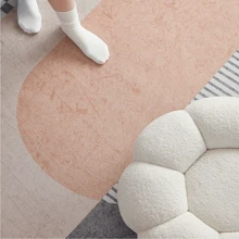 豪華簡約優雅風格室內裝潢地毯,適用於客廳沙發、臥室、床頭防滑地毯、餐廳廚房地毯、辦公椅墊、玄關門墊、嬰兒遊戲墊、野餐墊、戶外露營毯 - 大理石紋 - 查看 9