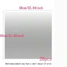 20 件/包雙色防水精美紙,適用於情人節鮮花包裝、禮品包裝 - 綠色 - 查看 2