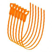 1pc Drain Toilet Plunger With Hook For Hair Clogs Cleaning Tool - Orange - View 1