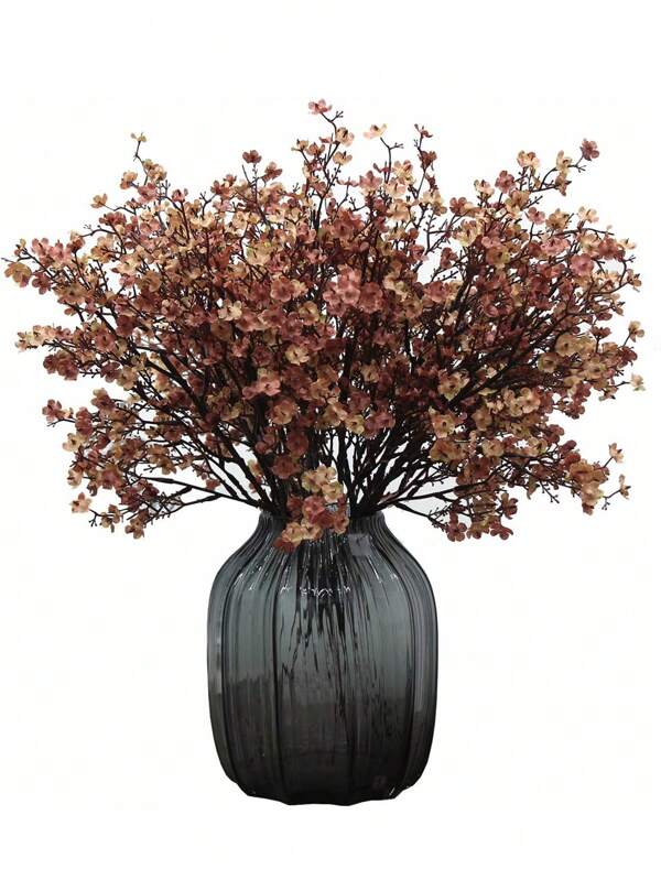 3PCS Artificial Babysbreath Flowers Bouquet Wedding Decoration, Home, Dining Room, Bedroom, Vase Decoration, Holiday Birthday Party Accessories, Wedding Scene Scenery Decoration, Flowers, Valentine's Day Gifts, New Year DIY Materials, Valentine Day, Gift Graduation